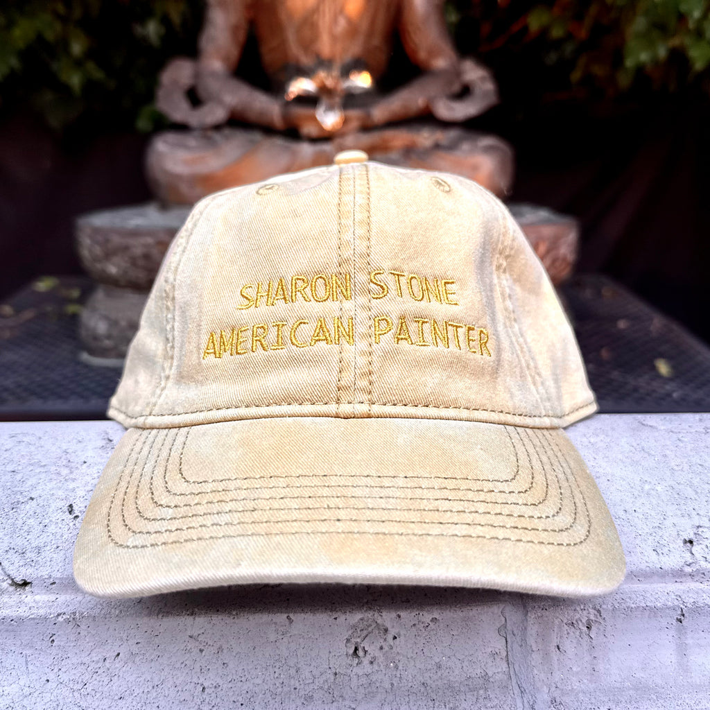 Sharon Stone American Painter Hat - Yellow
