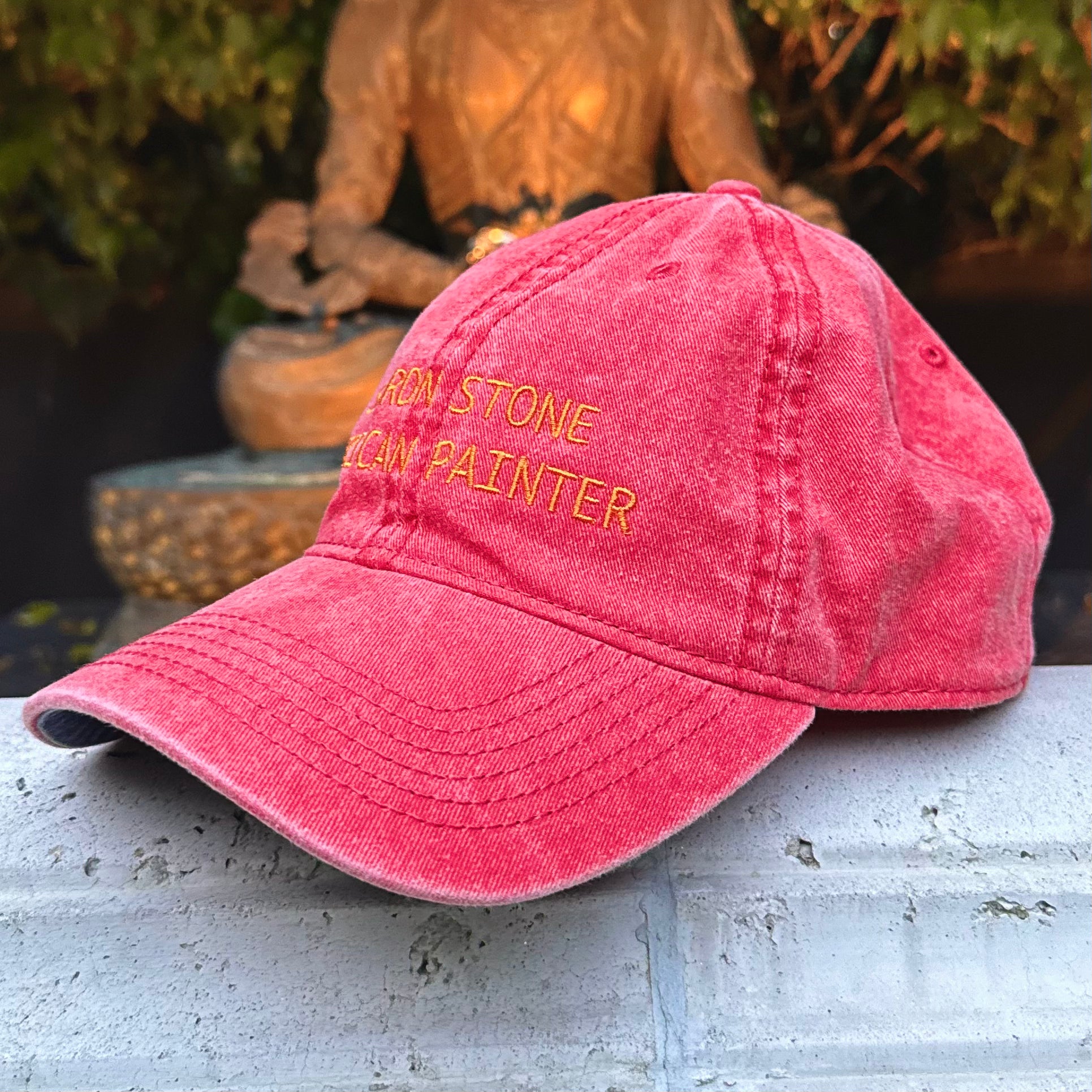 Sharon Stone American Painter Hat - Red