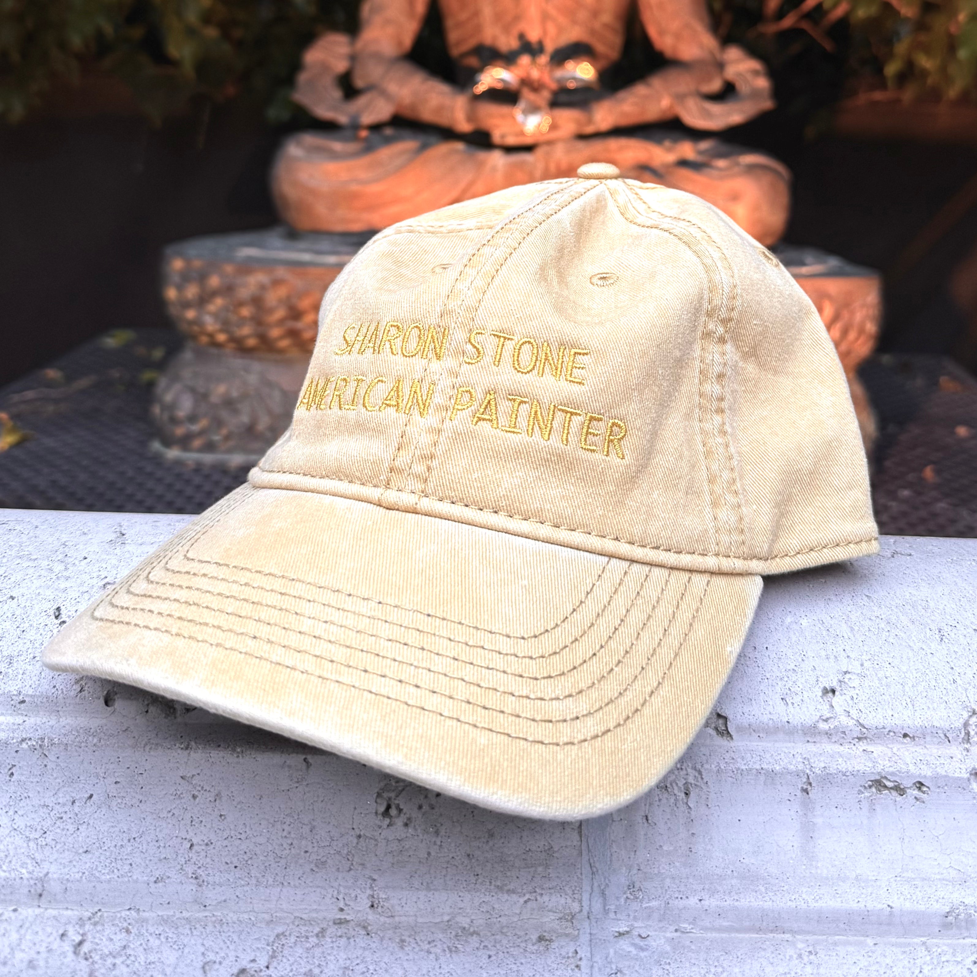 Sharon Stone American Painter Hat - Yellow